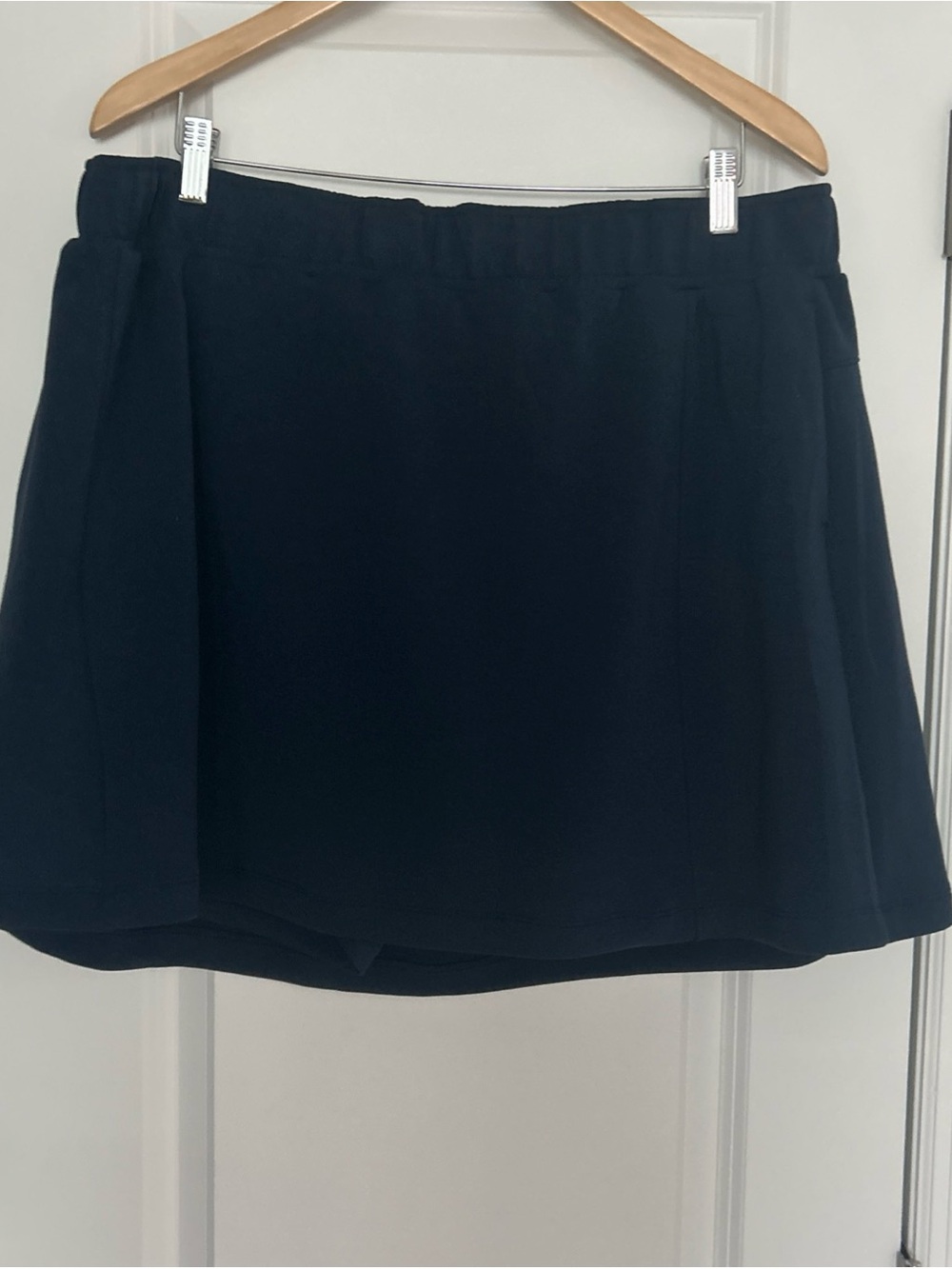 Mondetta Women's High Rise Walking Skort, Navy, XXL